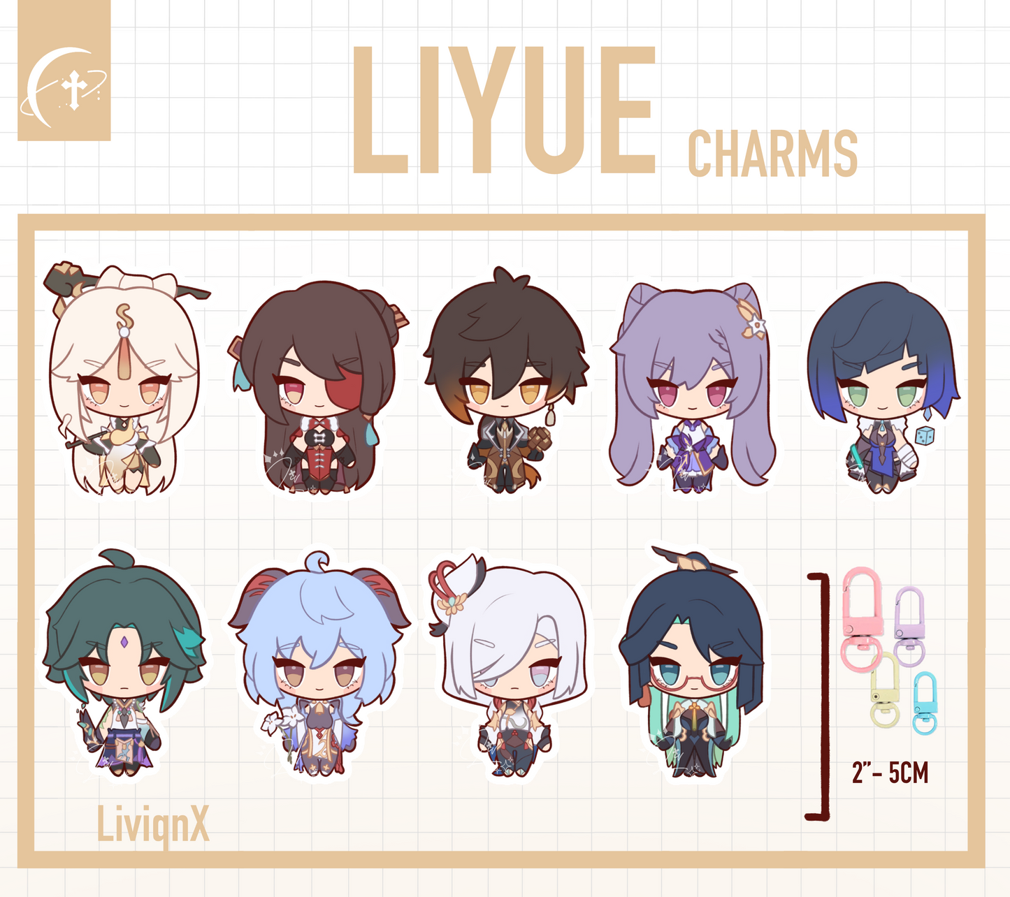 Genshin - Liyue // Charms