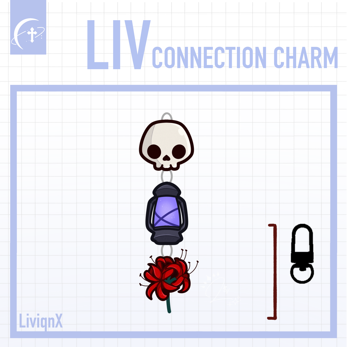 Liv VTuber // Connection charm