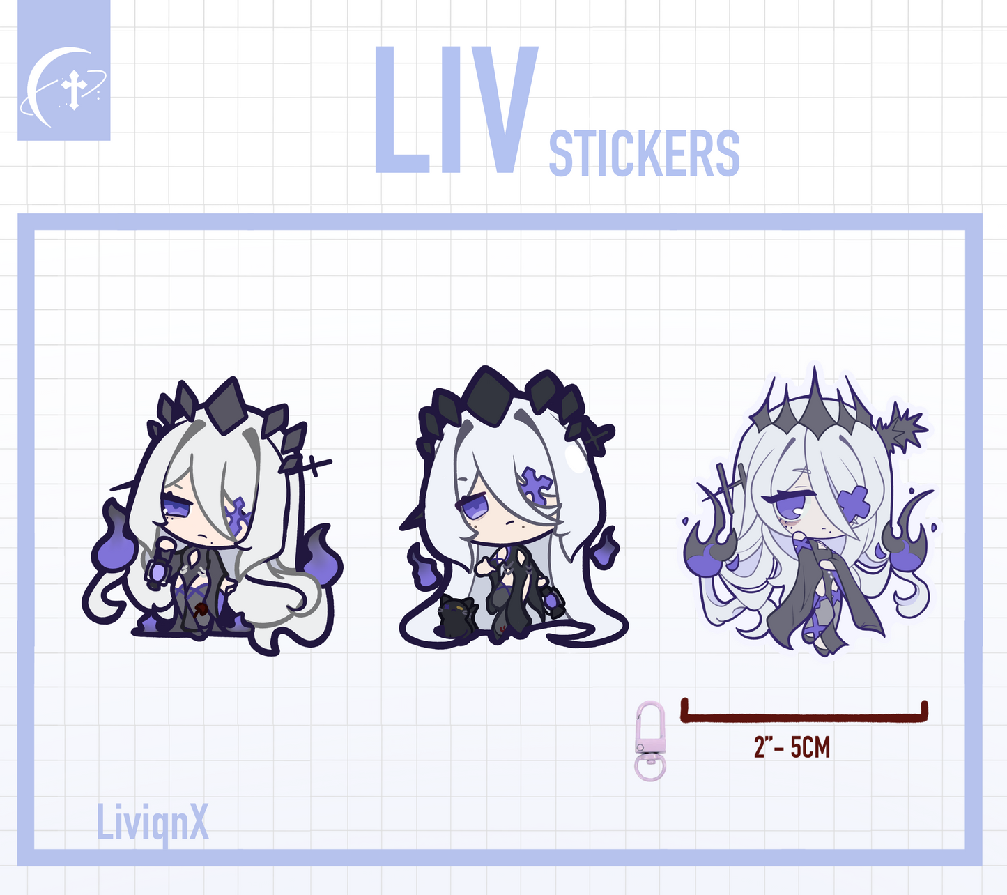 Liv VTuber // Stickers