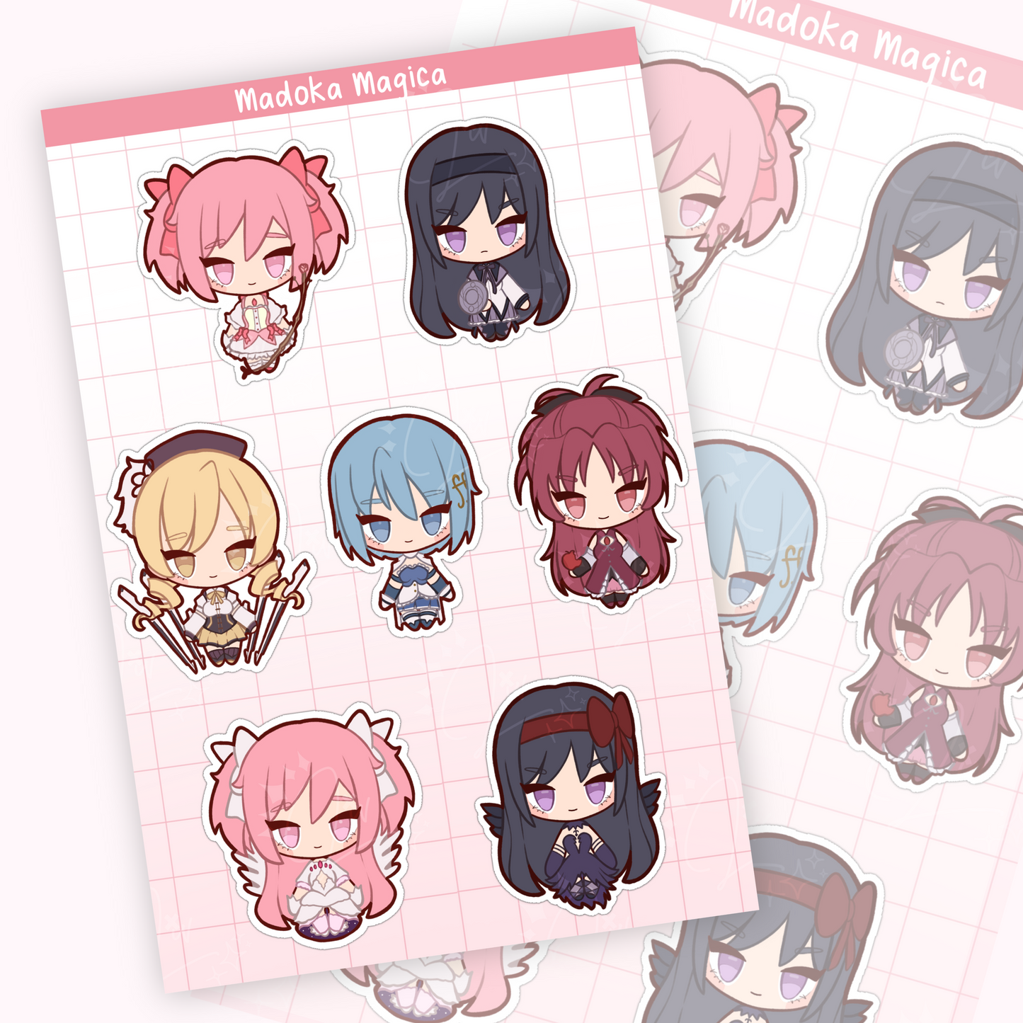 Madoka Magica // Sticker sheet