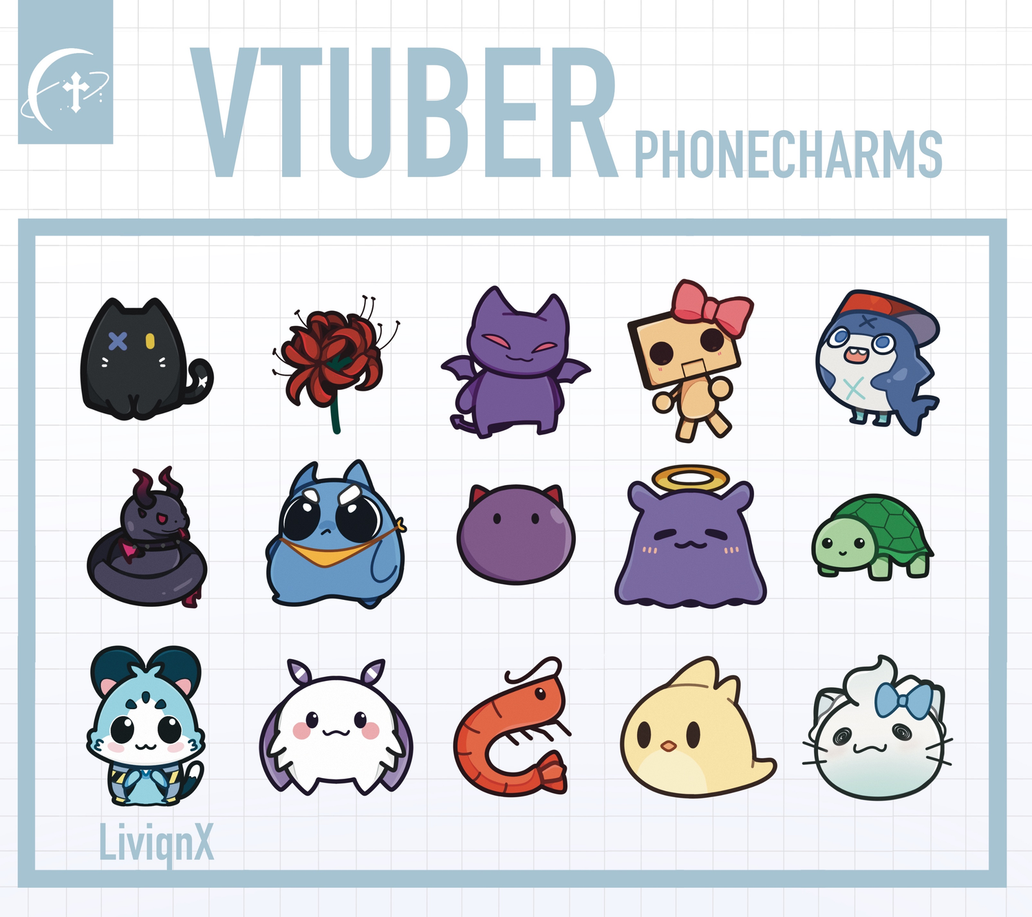 Pins & Phone charms