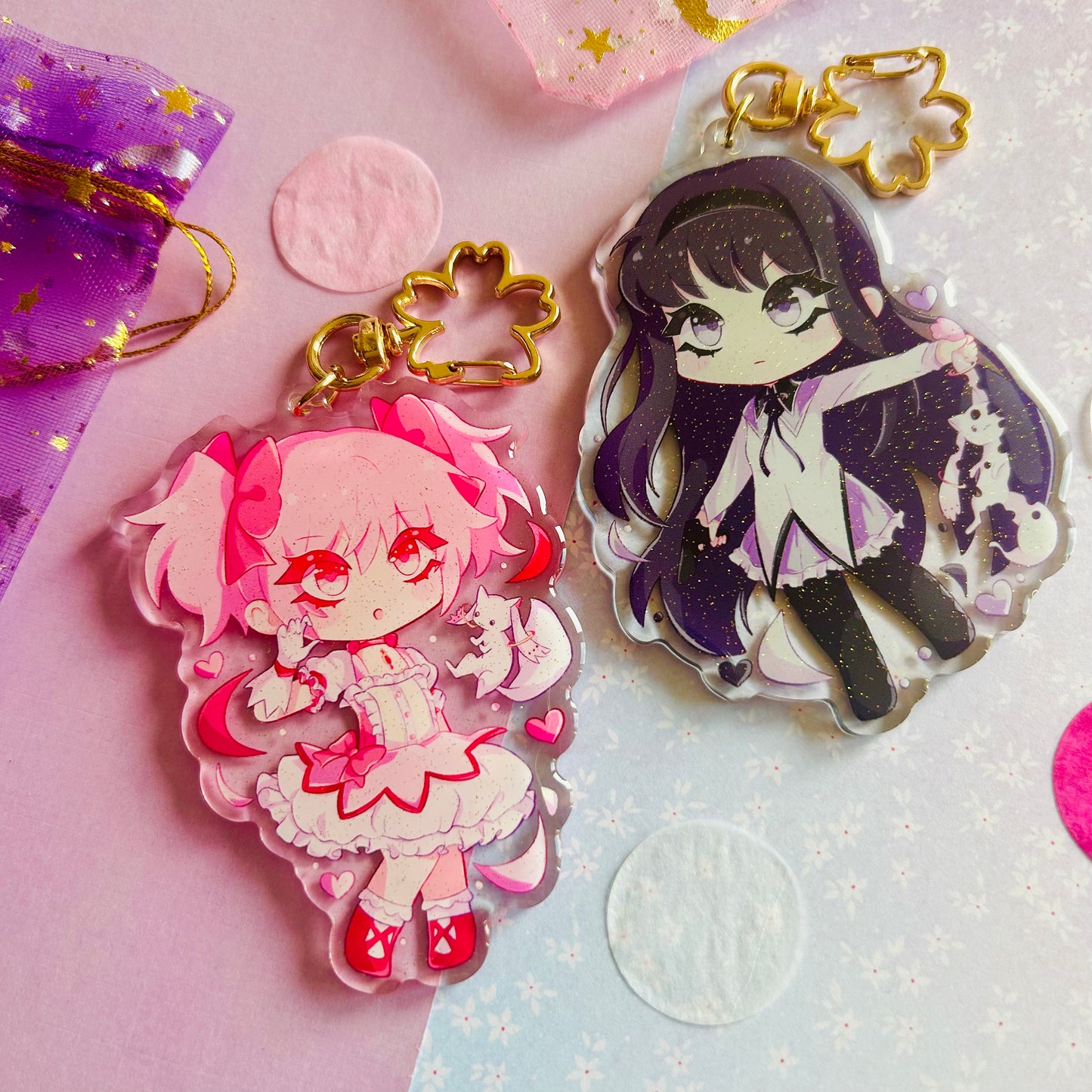 Madoka Magica // Keychains