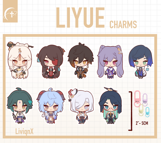 Genshin - Liyue // Charms [ PREORDER ]