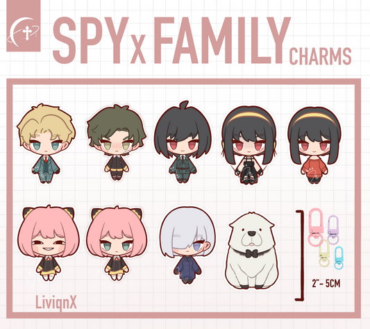 Spy x Family // Charms [ PREORDER ]