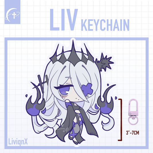 Liv VTuber // Keychain [ PREORDER ]