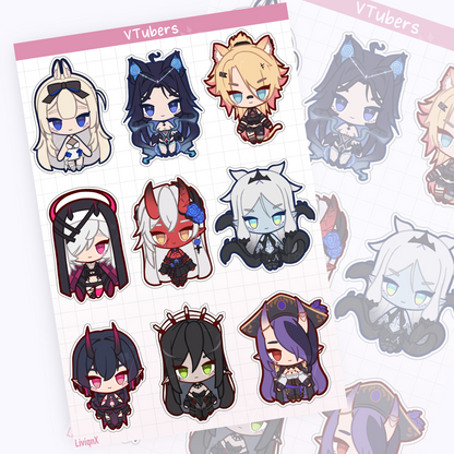VTuber // Sticker sheet | Batch2