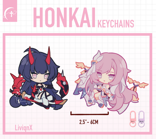 Honkai Impact // Keychains [ PREORDER ]