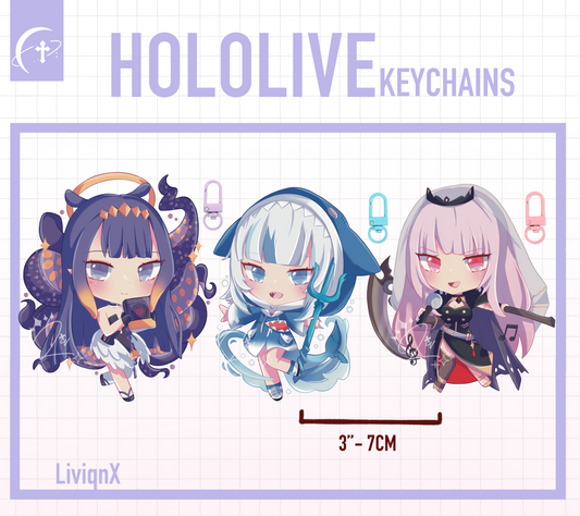 Hololive // Keychains