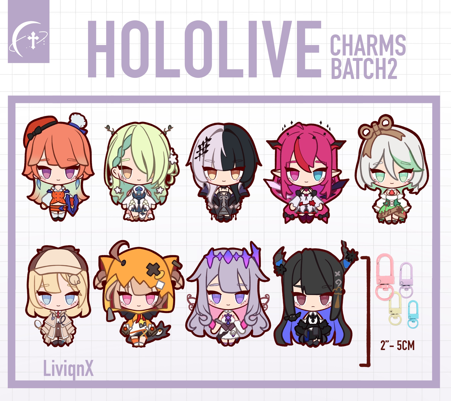 Hololive ENG // Charms | Batch2