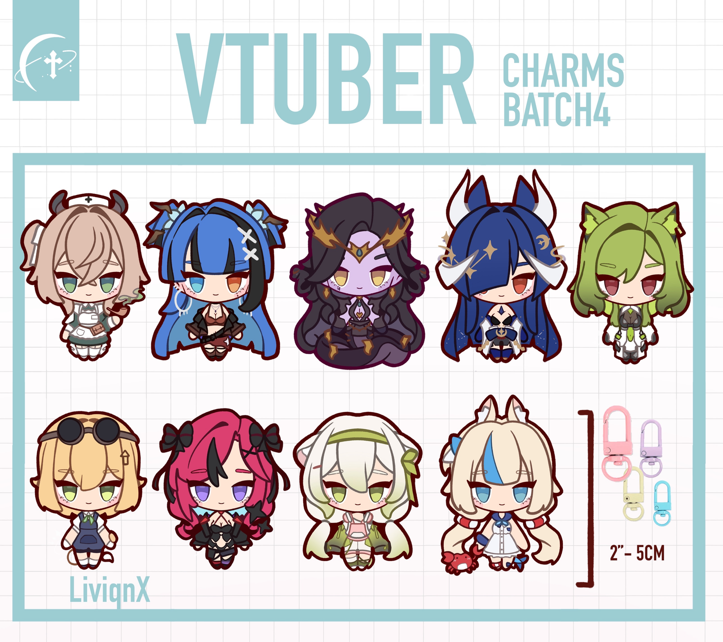 VTuber // Charms | Batch4