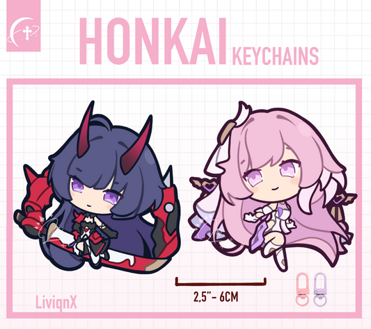 Honkai Impact // Keychains