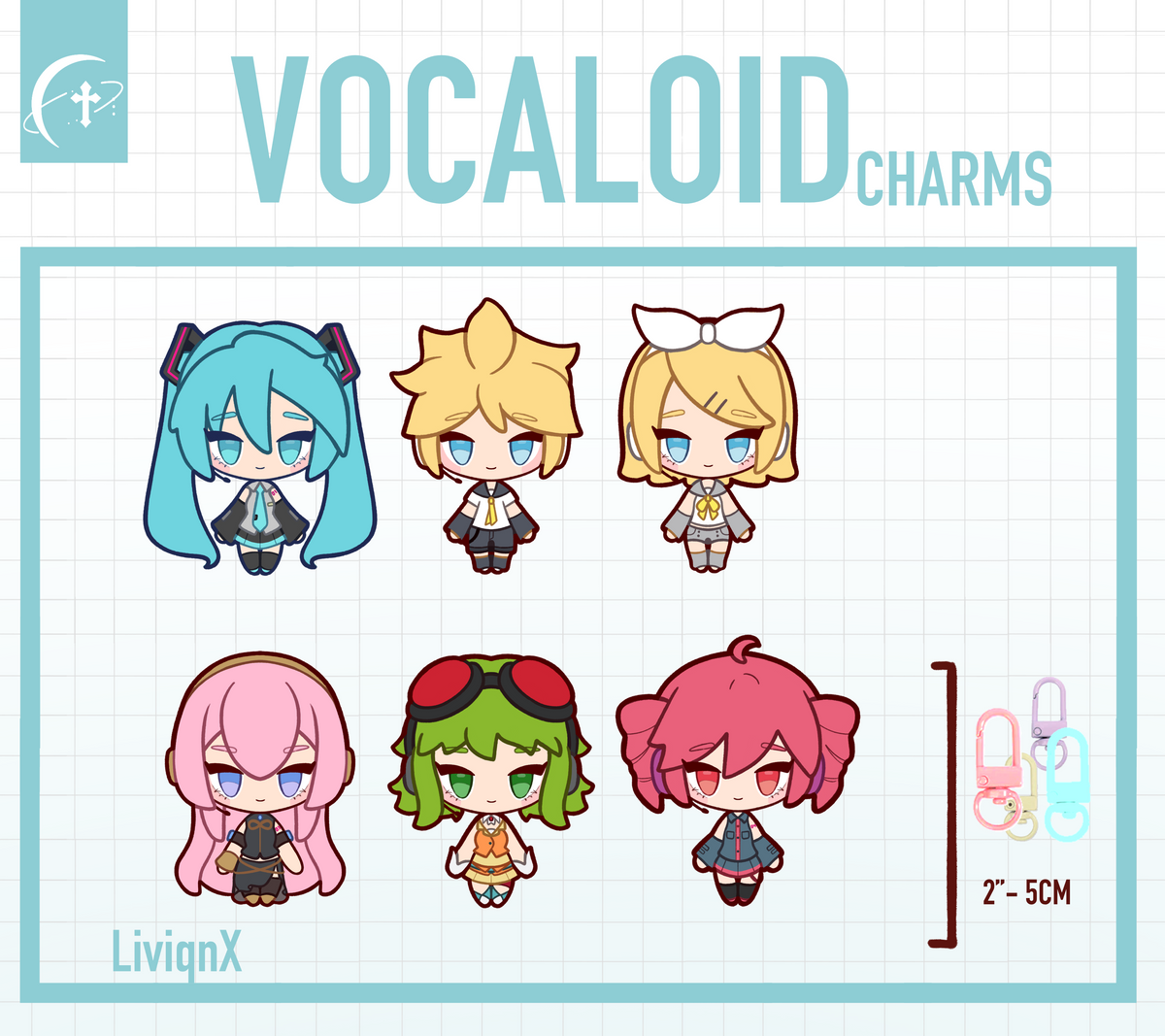 Vocaloid // charms