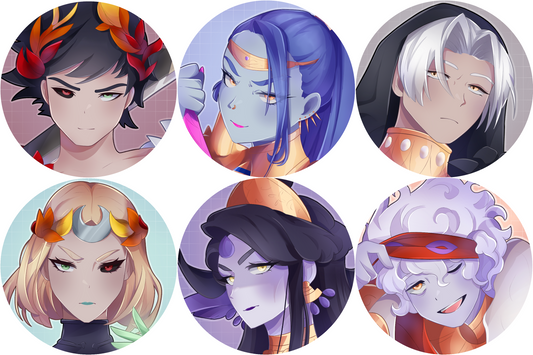 Hades // Button Badges