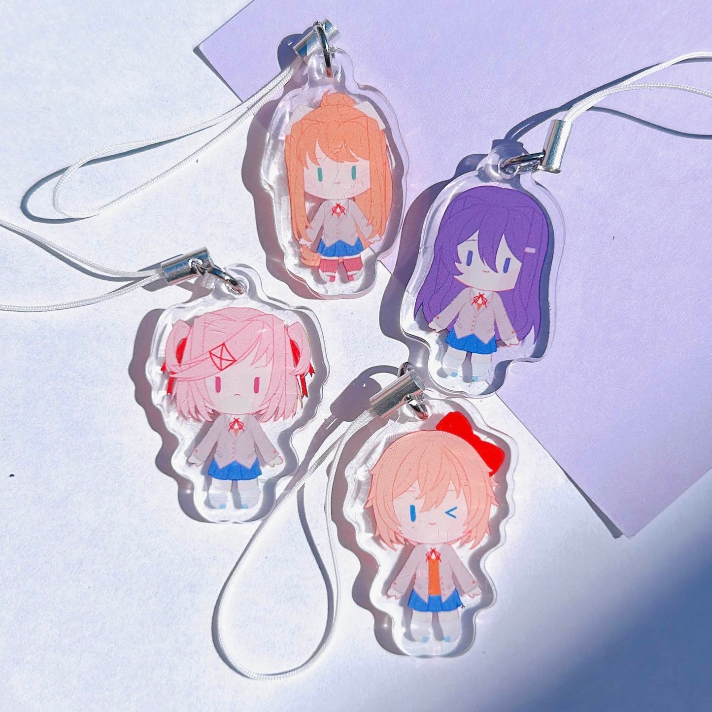 Doki Doki Literature club // Mini Keychains