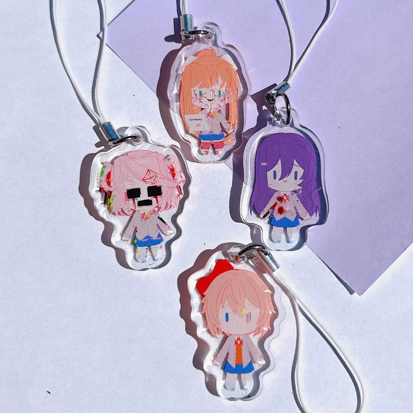 Doki Doki Literature club // Mini Keychains