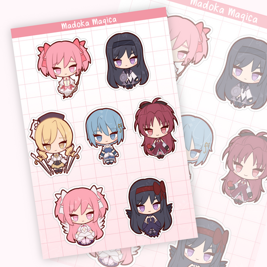 Madoka Magica // Sticker sheet [ PREORDER & IN STOCK ]