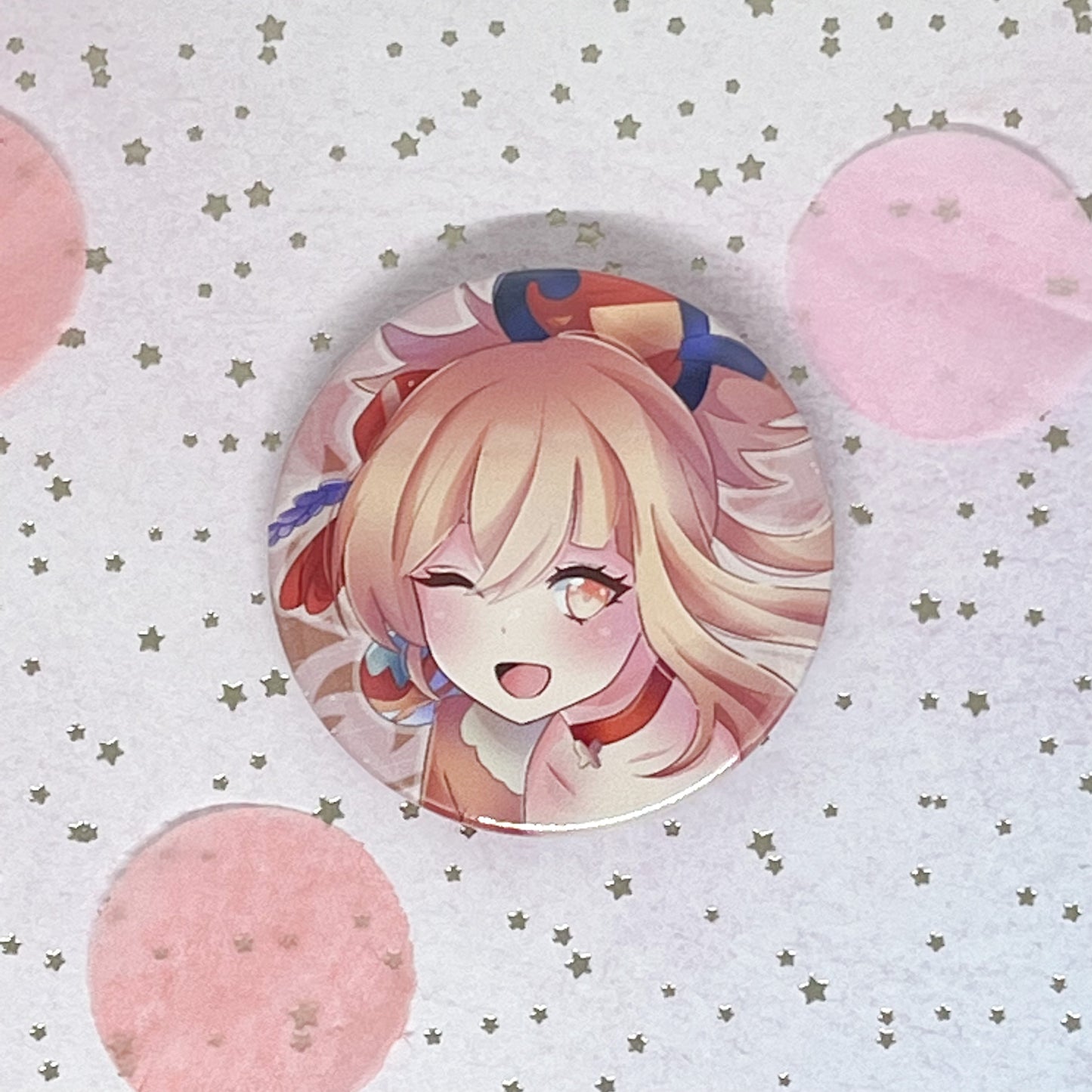 Genshin Impact // Button Badges