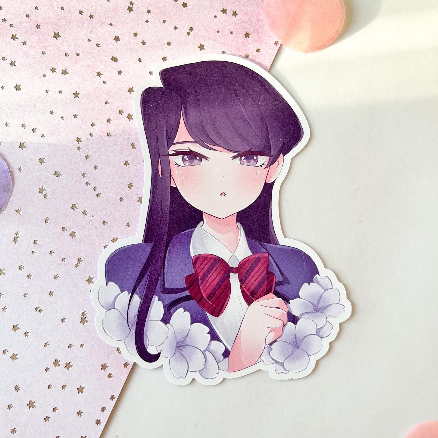 Komi can't Communicate // Stickers