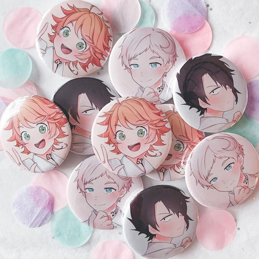 The Promised Neverland // Button Badges