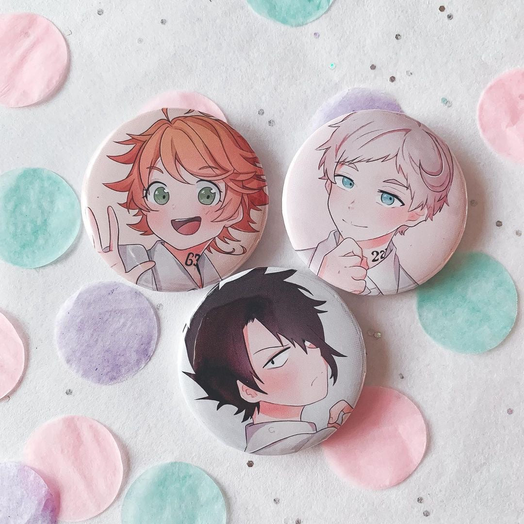 The Promised Neverland // Button Badges